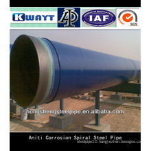 ANTI CORROSION ERW WELDED SPIRAL STEEL PIPE